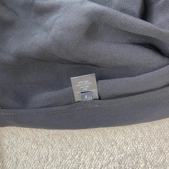 Brandon Maxwell Halter Maxi Dress in Black - Picture 5 of 8